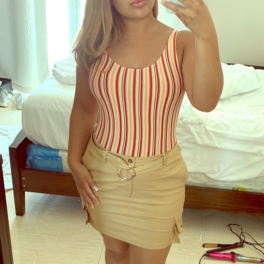 COMPLETE OUTFIT SET - OBEY BODYSUIT & SKIRT